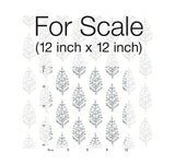 Wallpaper Paisley on Calico Wallpaper // Grey