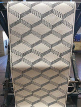 Wallpaper Palisades Paperweave Wallpaper // Beige & Black