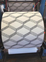 Wallpaper Palisades Paperweave Wallpaper // Beige & Black