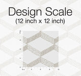 Wallpaper Palisades Paperweave Wallpaper // Beige & White