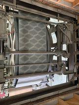 Wallpaper Palisades Paperweave Wallpaper // Grey & White