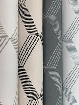 Wallpaper Palisades Paperweave Wallpaper // White & Grey