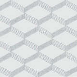 Wallpaper Palisades Paperweave Wallpaper // White & Grey