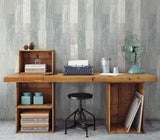 Wallpaper Pallet Board Wallpaper // Blue