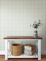 Wallpaper Palm Bay Peel & Stick Wallpaper // Green