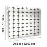 Wallpaper Palm Bay Wallpaper // Black