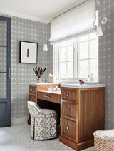 Wallpaper Palm Bay Wallpaper // Grey