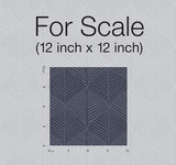 Wallpaper Palm Thatch Wallpaper // Navy