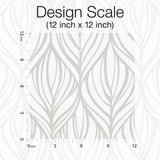 Wallpaper Palma Wallpaper // White & Silver