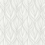 Wallpaper Palma Wallpaper // White & Silver