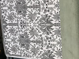 Wallpaper Palmetto Palm Damask Wallpaper // Black