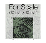 Wallpaper Palmetto Wallpaper // Black & Green