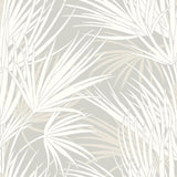Wallpaper Palmetto Wallpaper // Grey