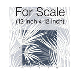 Wallpaper Palmetto Wallpaper // Navy & White