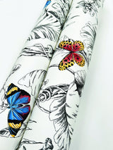 Wallpaper Papillon Wallpaper // Yellow & Black