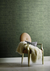 Wallpaper Papyrus Weave Wallpaper // Black