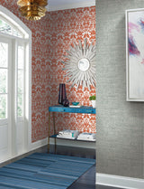 Wallpaper Papyrus Weave Wallpaper // Blue