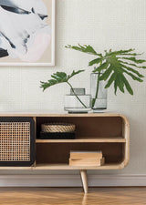 Wallpaper Paradise Island Weave Wallpaper // Beige