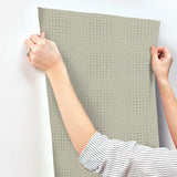 Wallpaper Paradise Island Weave Wallpaper // Green