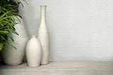 Wallpaper Paradise Island Weave Wallpaper // Light Grey