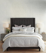 Wallpaper Paradise Wallpaper // Bright White & Silver