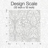 Wallpaper Paradise Wallpaper // Bright White & Silver