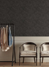 Wallpaper Parquet Wallpaper // Black