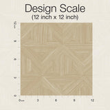 Wallpaper Parquet Wallpaper // Tan