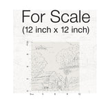 Wallpaper Pasture Toile Wallpaper // Beige & Grey