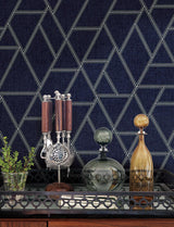 Wallpaper Pathways Wallpaper // Navy