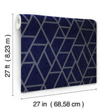 Wallpaper Pathways Wallpaper // Navy