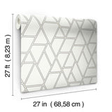 Wallpaper Pathways Wallpaper // White & Grey