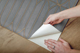 Wallpaper Pavilion Peel & Stick Wallpaper // Charcoal