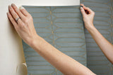 Wallpaper Pavilion Peel & Stick Wallpaper // Charcoal