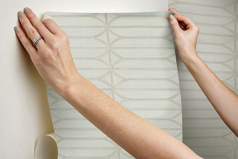 Wallpaper Pavilion Peel & Stick Wallpaper // Taupe 