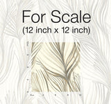 Wallpaper Peaceful Plume Wallpaper // Dark Grey