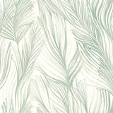 Wallpaper Peaceful Plume Wallpaper // Light Blue