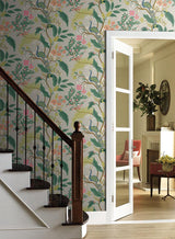 Wallpaper Peacock Wallpaper // Linen