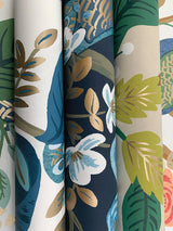 Wallpaper Peacock Wallpaper // Linen