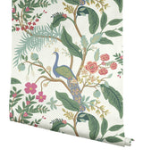 Wallpaper Peacock Wallpaper // Periwinkle