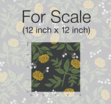 Wallpaper Peonies Wallpaper // Black & Gold