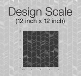 Wallpaper Perfect Petals Wallpaper // Black & Silver