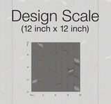 Wallpaper Perfect Petals Wallpaper // Grey & Gold