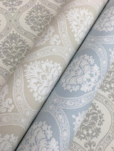 Wallpaper Petite Ogee Wallpaper // Beige
