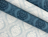 Wallpaper Petite Ogee Wallpaper // Blue