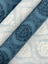 Wallpaper Petite Ogee Wallpaper // Blue