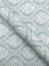 Wallpaper Petite Ogee Wallpaper // Blue