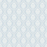 Wallpaper Petite Ogee Wallpaper // Blue