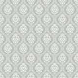 Wallpaper Petite Ogee Wallpaper // Green