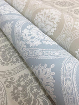 Wallpaper Petite Ogee Wallpaper // Taupe